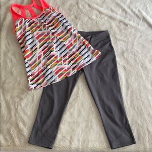 Fabletics Cropped leggings set